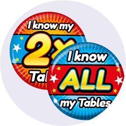 Times Table Badges
